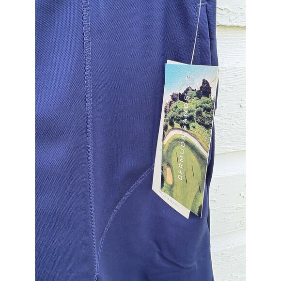 NWT WOMEN'S BERMUDA SANDS CAROLINE SKORT SIZE S Blue Golf Tennis Pickleball - Picture 2 of 4